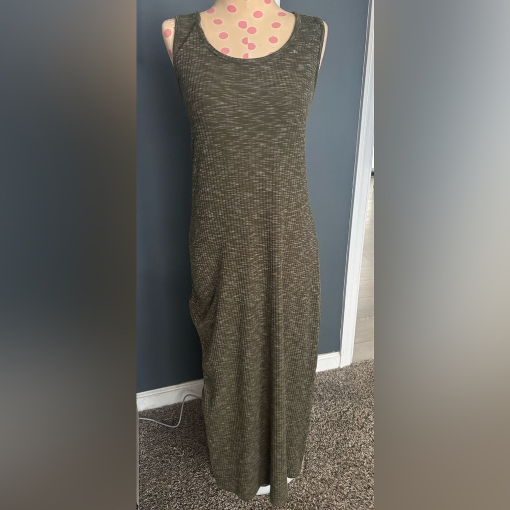 Olive Green Maxi Dress